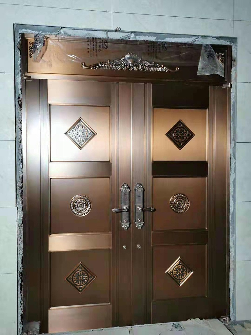 清遠英德別墅銅門 (3)