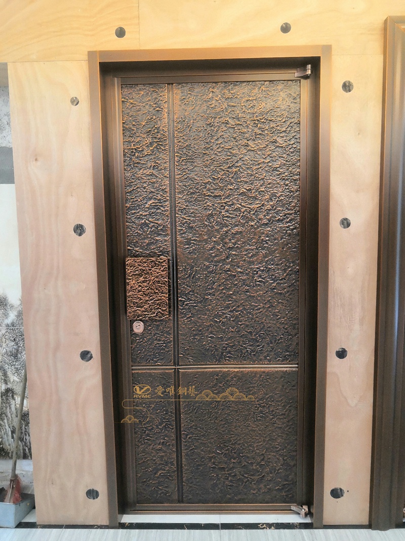 極簡入戶銅門 (1)