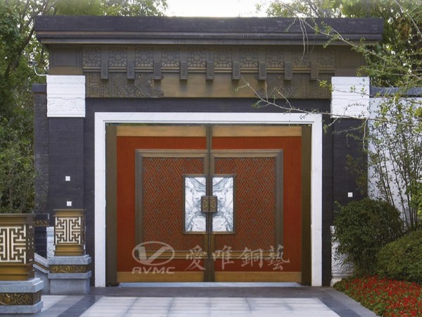 佛山別墅銅門廠家要注意品牌的建設