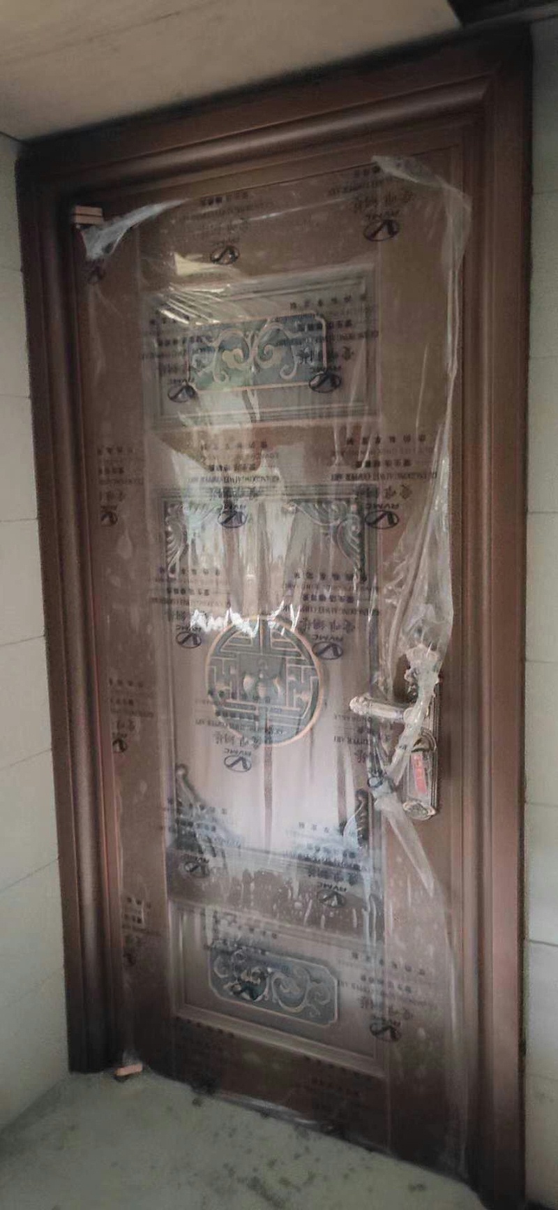 愛(ài)唯銅門(mén)江門(mén)工程案例 (2)