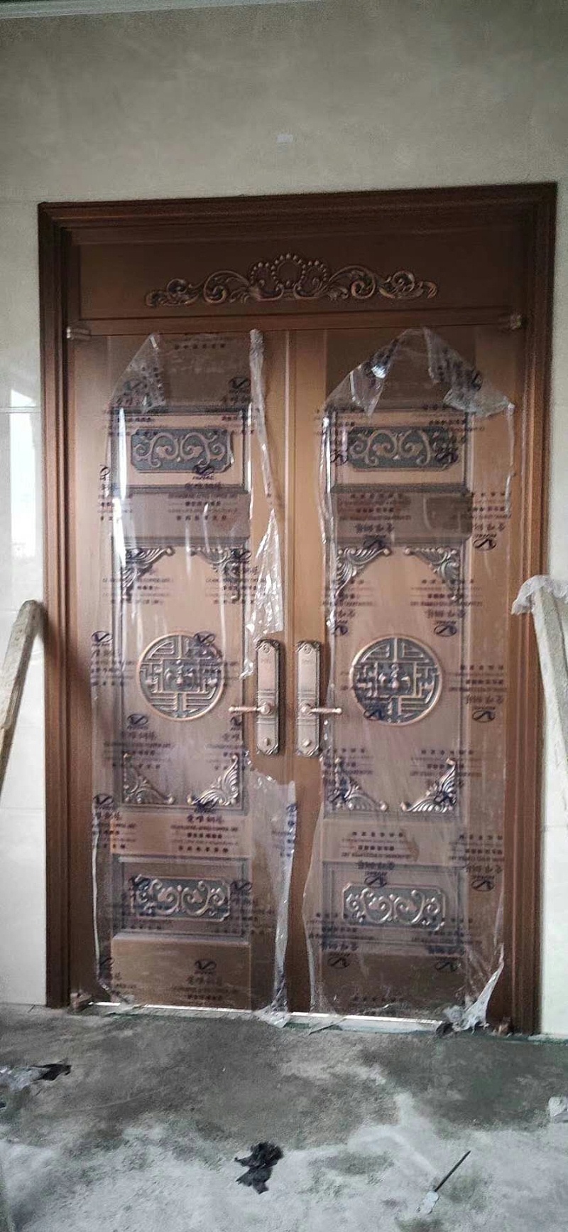 愛(ài)唯銅門(mén)江門(mén)工程案例 (3)