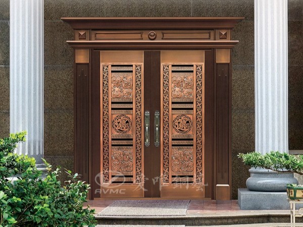 廣東別墅真銅門廠家的銅門價格